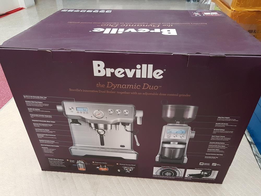 Breville Dual Boiler Coffee Machine+ (end 3/7/2018 4:54 PM)