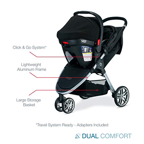 britax dual comfort travel system