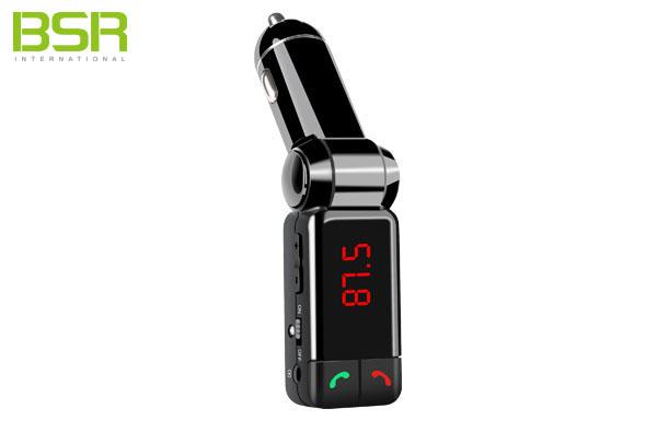 BSR Smart Bluetooth Car Charger FM Transmitter Modulator