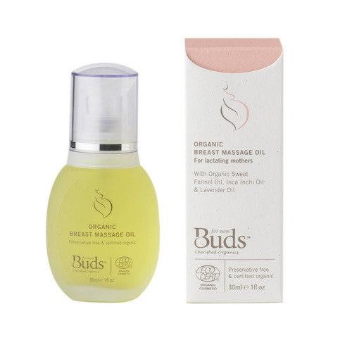 Buds - BCO Organic Breast Massage Oil 30ml (For Lactating Mothers)