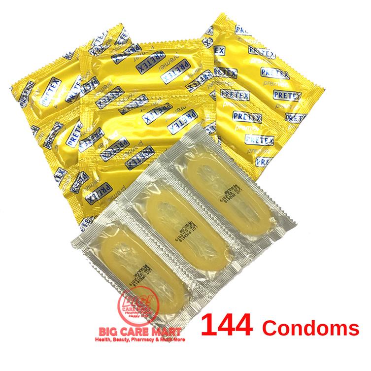 Bulk Condoms 144 pieces (Fragrance-Free)