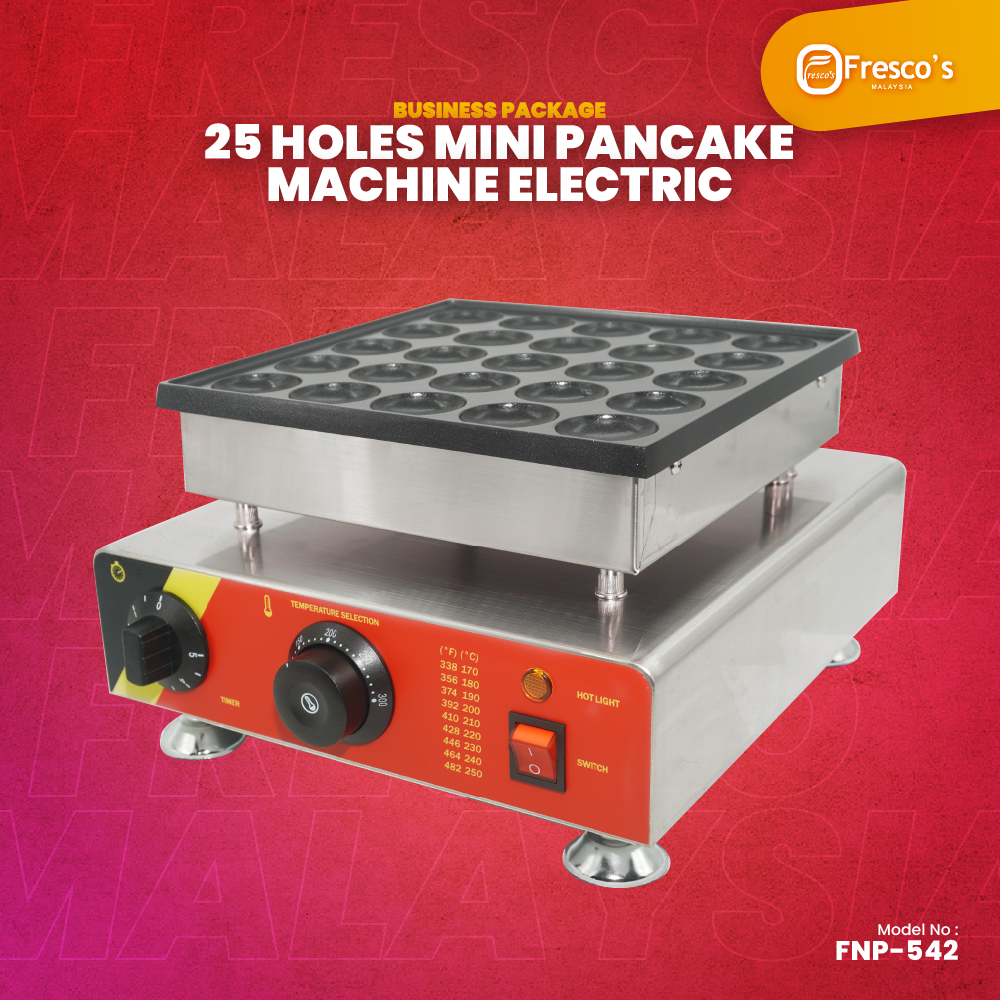 Mini Pancake Machine 25 Electric - Machines Industrial
