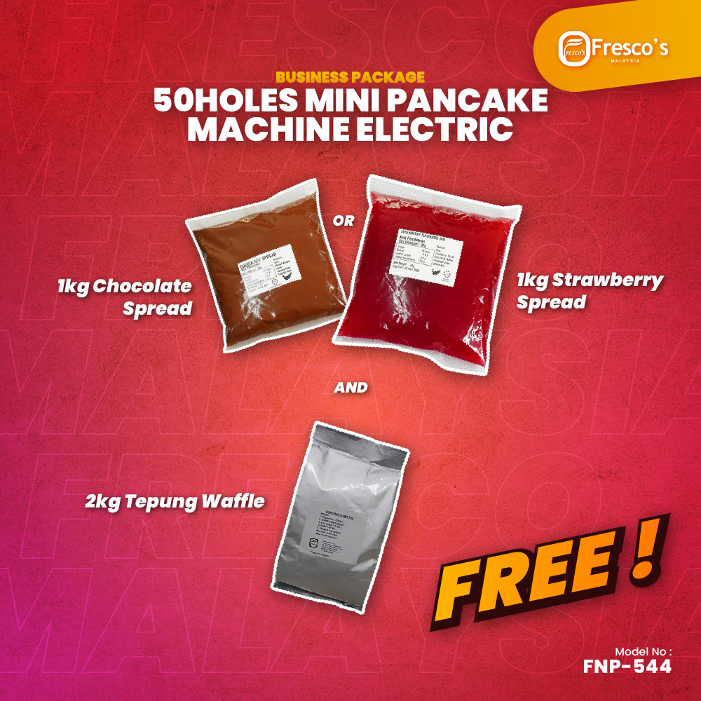 [Business Package] 50 Holes Mini Pancake Electric Machine