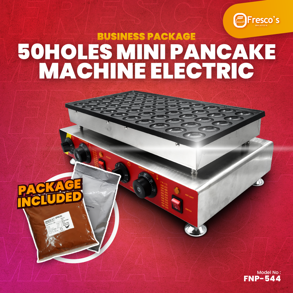 [Business Package] 50 Holes Mini Pancake Electric Machine