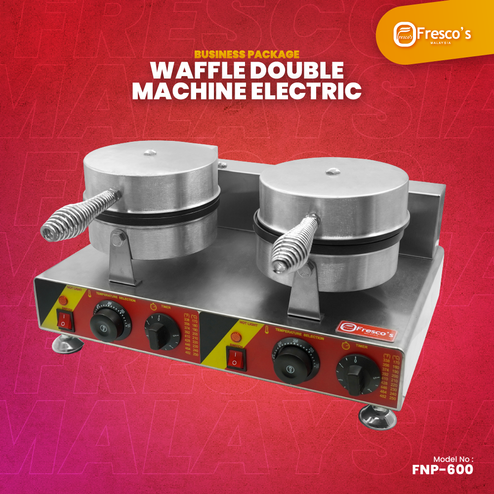 [Business Package] Waffle Double Electric Machine