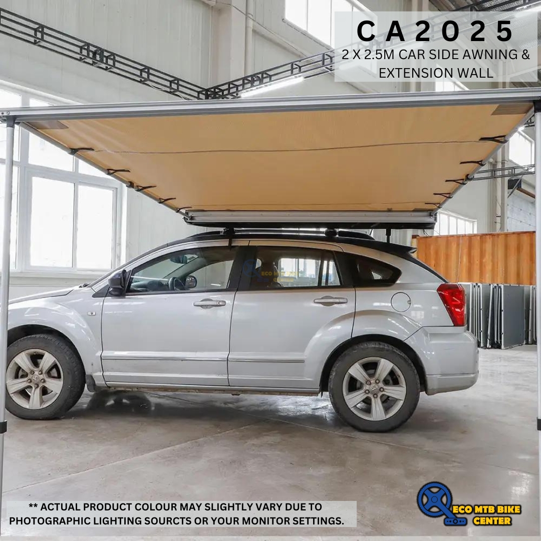 CA2025 2X2.5M CAR SIDE AWNING &amp; EXTENSION WALL