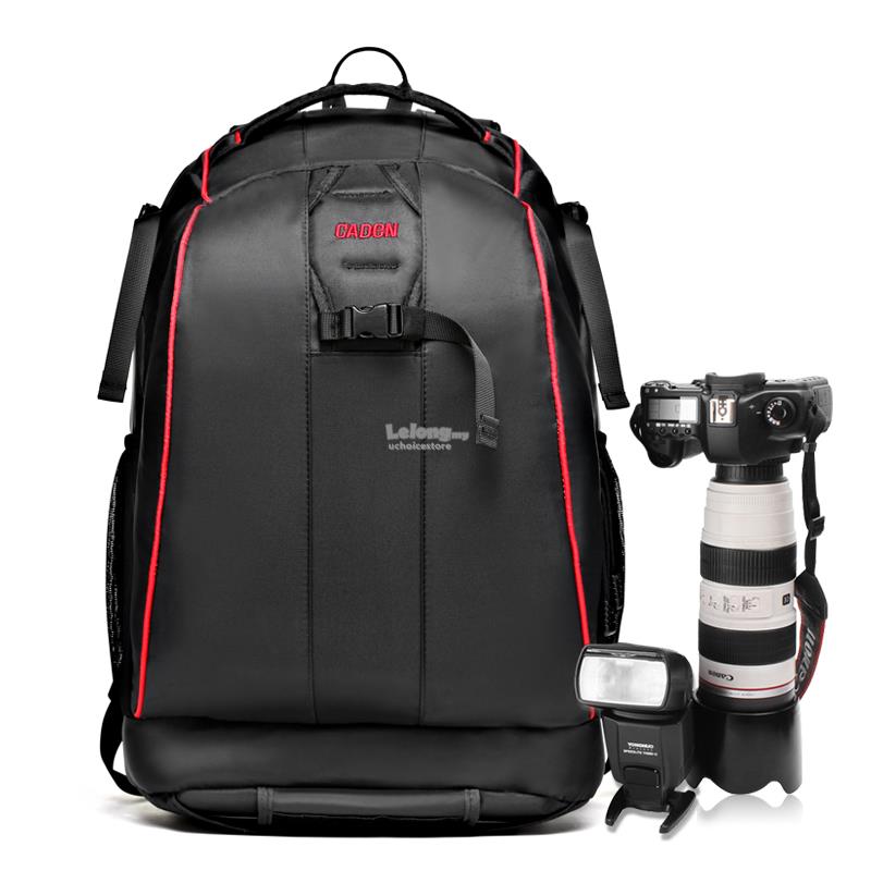 Caden K7 Anti Theft Waterproof Nylon Portable Outdooer Camera Bag Back