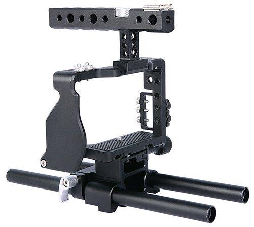 Cage For Sony A6300 A6400 A6500 Video Rig Supprt YC60