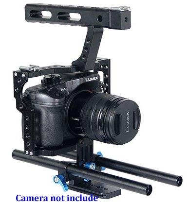Cage For Sony A7 A7S A7R MK Mark 2 II Panasonic GH4 Video Rig YC50