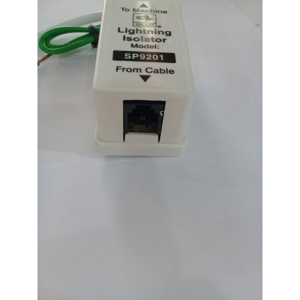 CAL-LAB SP9201-ARD Lightning Isolator Protector For Telephone Cable 4-Pins RJ1