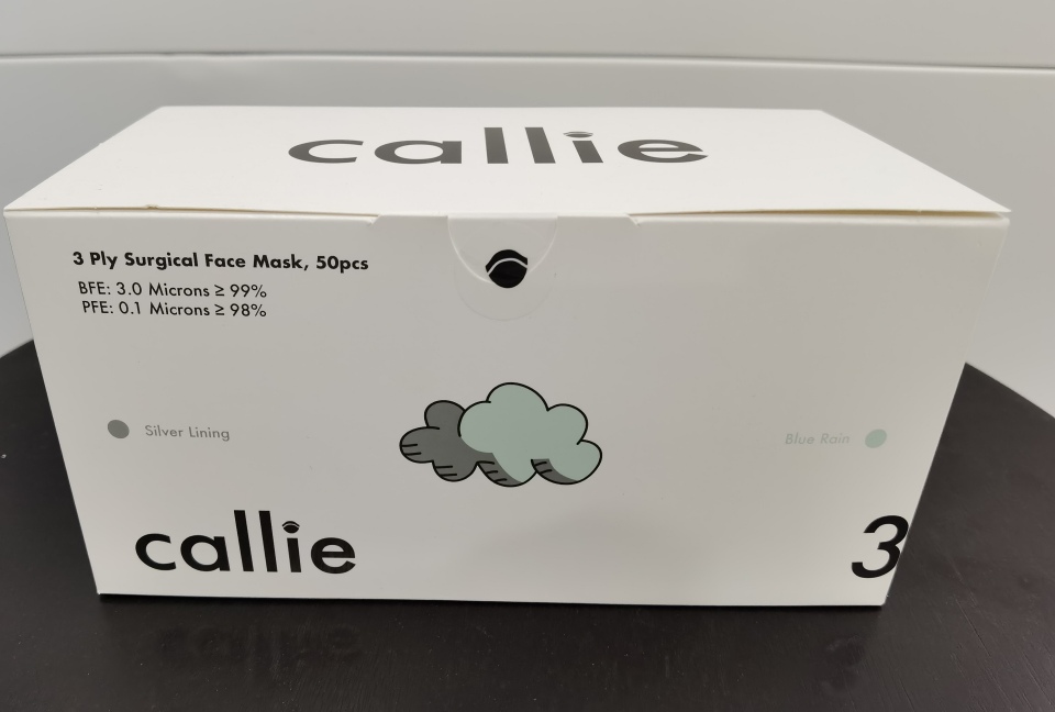CALLIE 3PLY SURGICAL FACE MASK