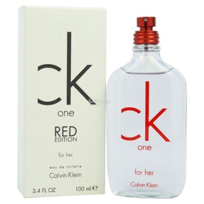 Calvin Klein CK One Red Edition For Him Eau De Toilette Spray TT 3.4 oz/100  ml