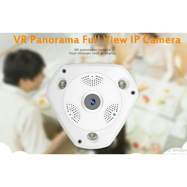 Camera CCTV 1.3MP 360 Degree VR Panorama HD 960P Wireless WIFI IP