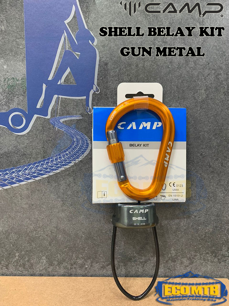 CAMP SHELL BELAY KIT - GUN METAL