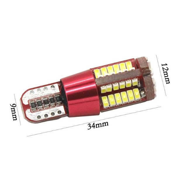 Canbus T10 Car LED 57SMD W5W Lamp The Width Light Small Bulbs DRL