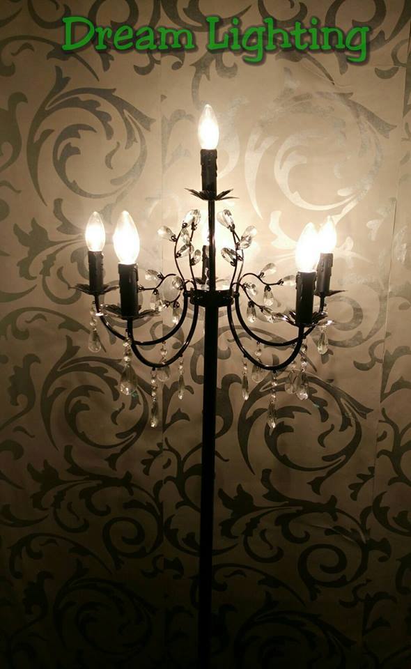 Candle Crystal Floor Lamp Stand Lam End 8 10 2019 50 Pm Candle Crystal Floor Lamp Stand Decorative Lamps Dream Lighting