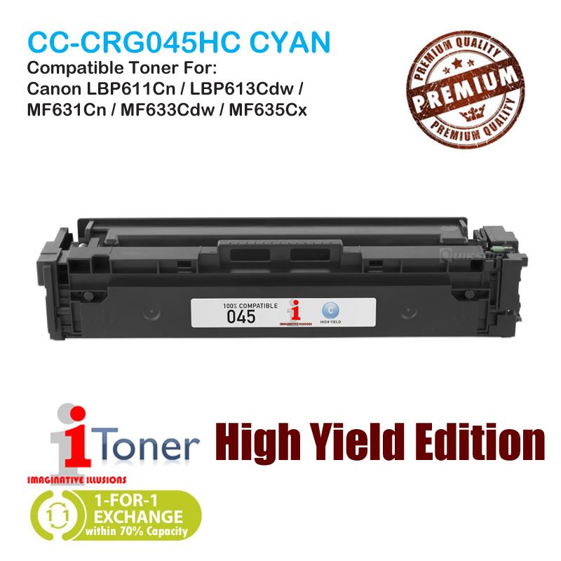 Canon 045H CRG045H Cyan High Yield Edition (Single Unit)