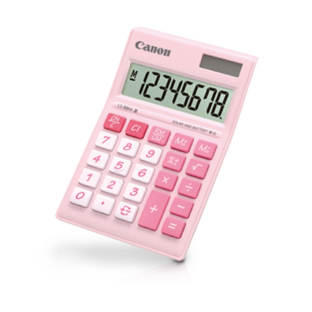 canon calculator handy office tool ls 88hi iii pink office calculator