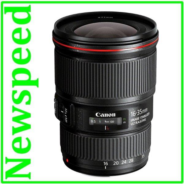 New Canon EF 16-35mm F4 L IS USM Lens (Import)