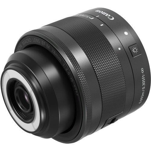 Canon EF-M 28mm f/3.5 Macro IS STM Lens (MSIA)