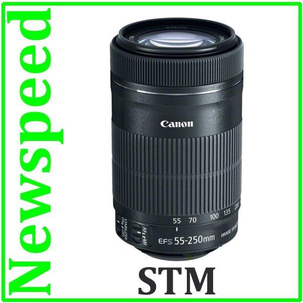 New Canon EF-S 55-250mm f/4-5.6 IS STM Lens (Import)