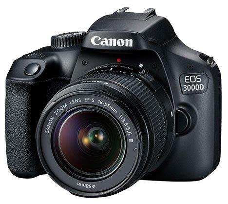 Canon EOS 3000D 18-55mm III Kit +32GB+Bag (MSIA)