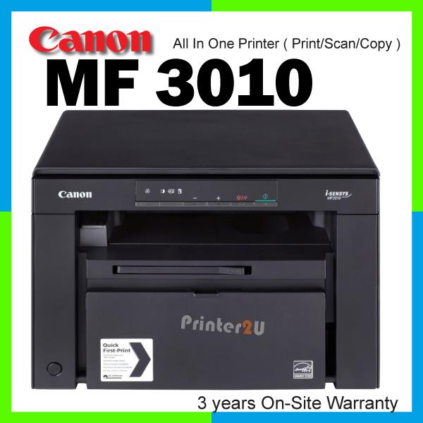 Canon Mf3010 Printer : Canon Imageclass Mf3010 All In One Laser Printer ...