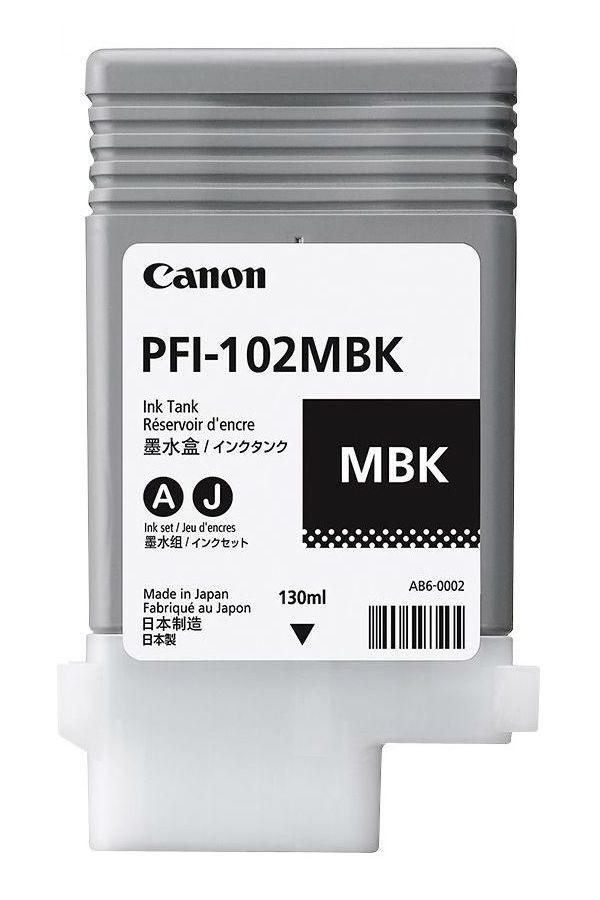 Canon PFI-102MBk Matte Black Ink Cartridge (130ml)