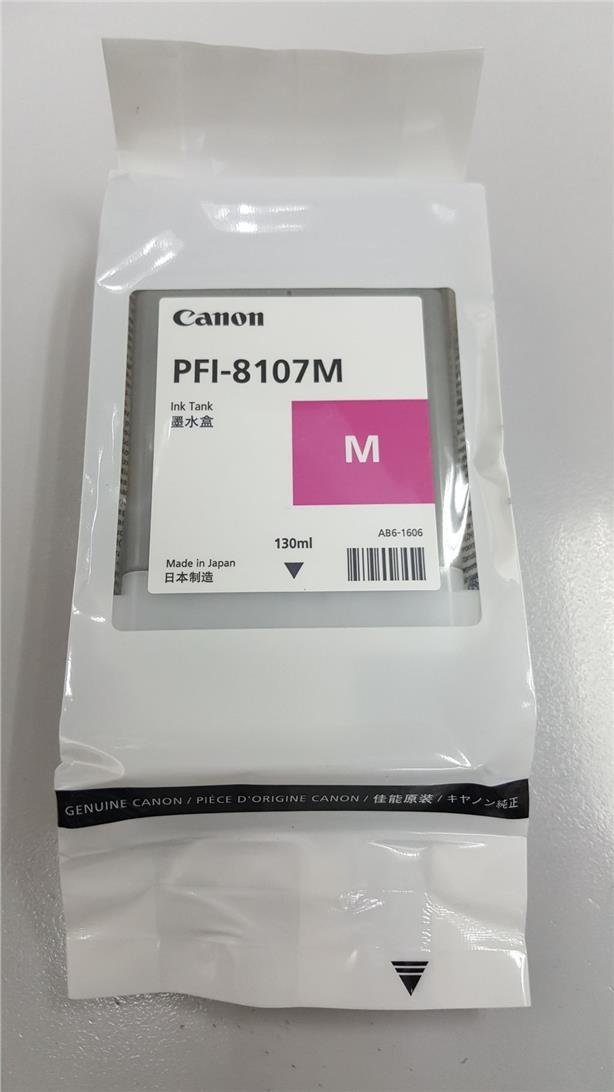 Canon PFI-8107M Magenta Ink Cartridge (130ml)