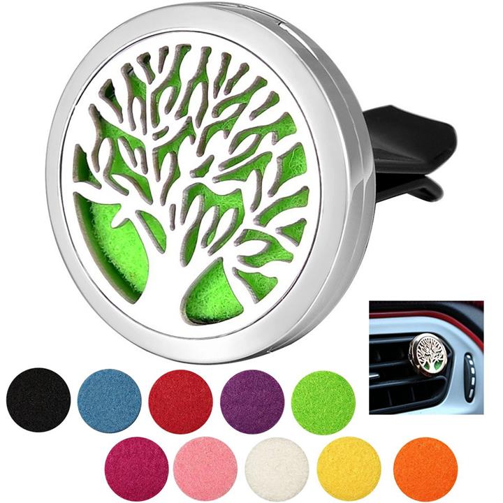 Car Air Freshener Aromatherapy Essential Perfume Clip Air Purifier