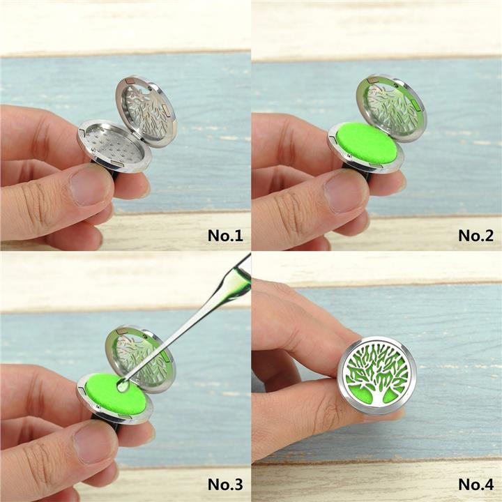 Car Air Freshener Aromatherapy Essential Perfume Clip Air Purifier