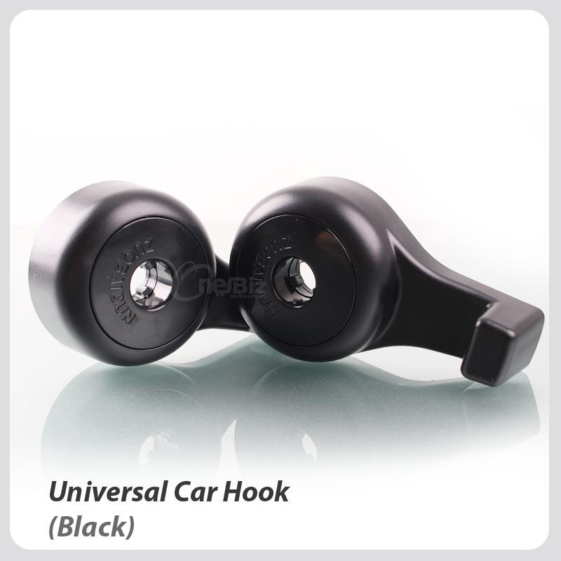 Car Hook Universal - Black