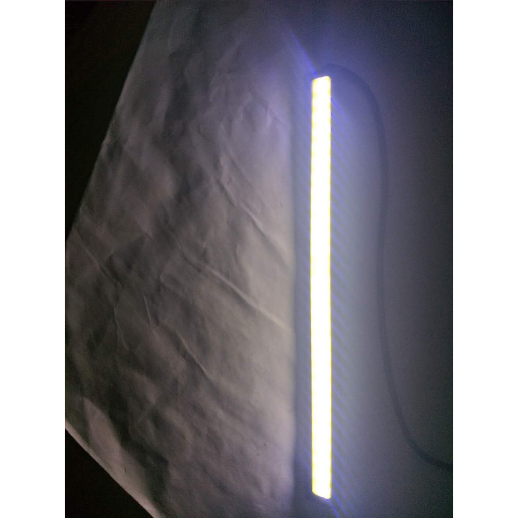 Car LED Fog Lamp Light Headlamp Headlight LED DAYLIGHT - COB 17CM Ice Blue Whi