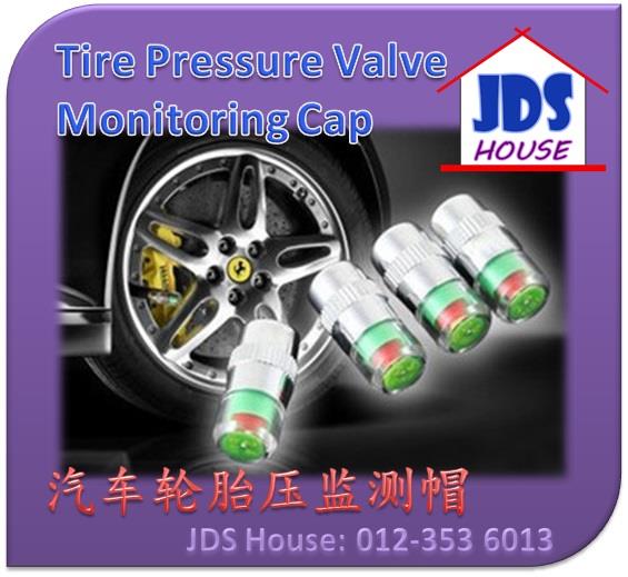 Car Motorcycle Tire Tyre Pressure Valve Cap Gauge Monitor Indicator