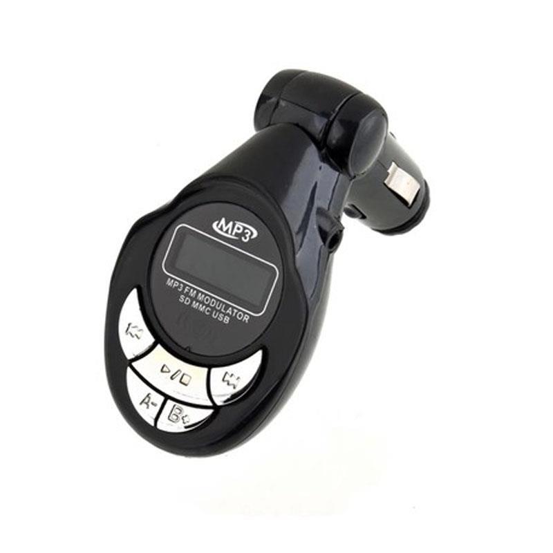 Car MP3 Player FM Transmitter Modulator USB SD CD MMC Remote