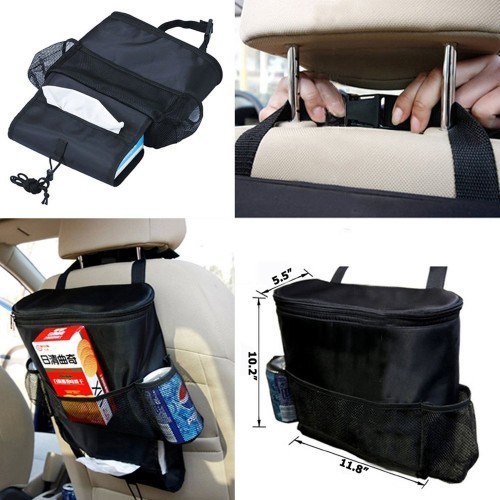 Car Back Seat Multi Pockets Organizer Hanging Holder Storage Bag