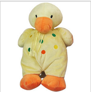 Carter S Silky Soft Tug Pal Yellow Duck