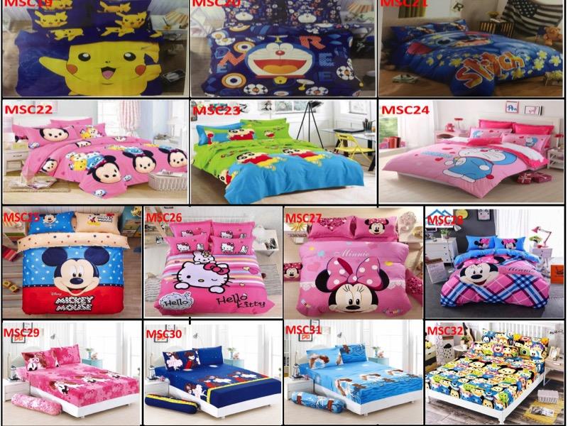 Cartoon Single Queen King Size F End 9 24 2019 8 15 Am Cartoon Single Queen King Size Fitted Bedsheet