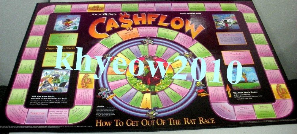 robert kiyosaki cashflow game