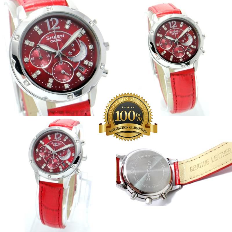 casio sheen watch strap