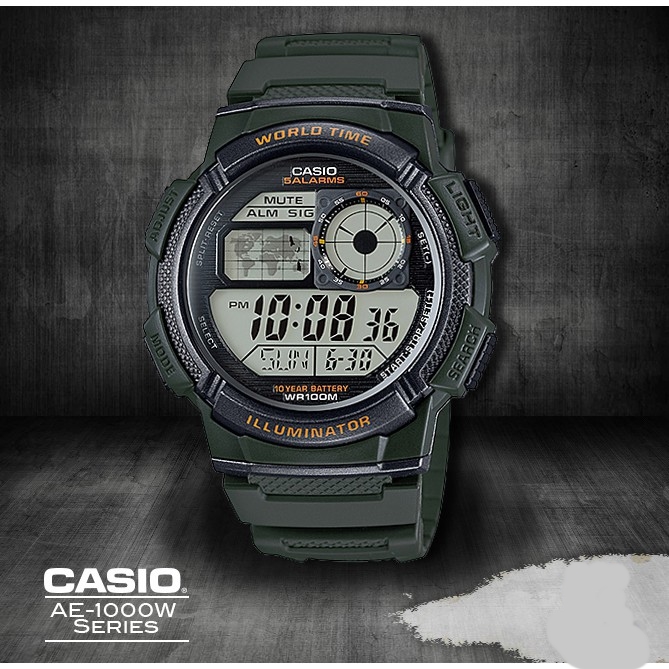 casio world time ae1000w