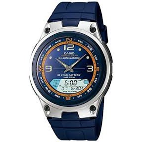 Casio AW-82-2AV Analog Digital Men Watches Resin Strap Casual Watch Original