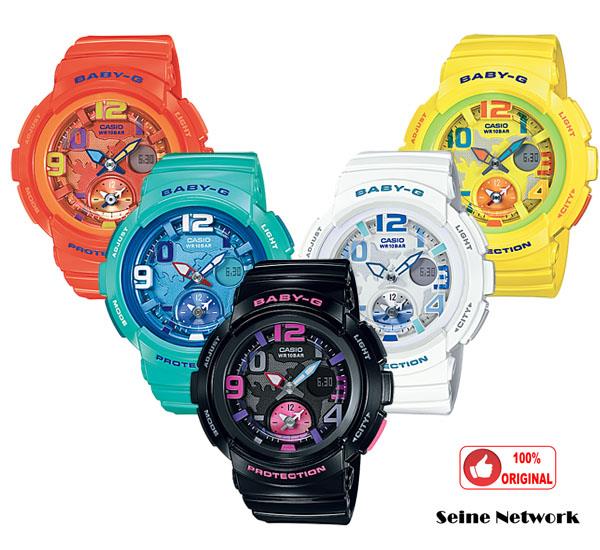 Casio Baby-G Beach Traveler Series Ladies Watch BGA-190-3B