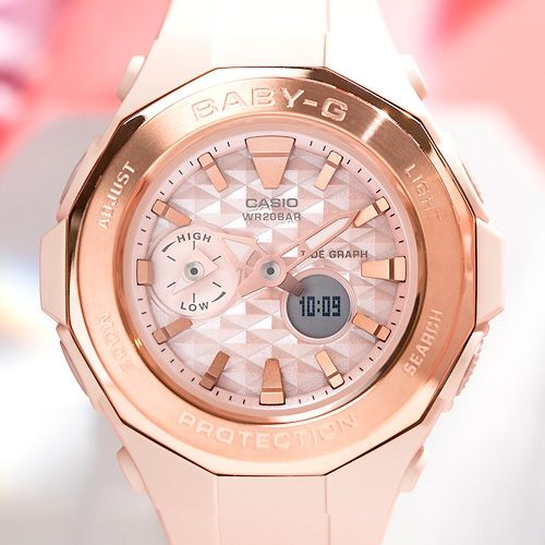 baby g pink gold
