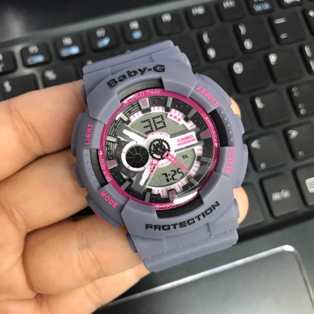 casio baby g red