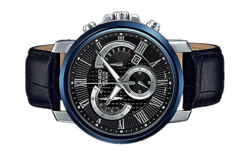 casio beside chronograph wr50m