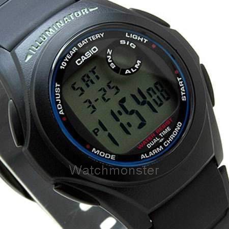 Casio classic digital watch [original] F-200W-1ASDF