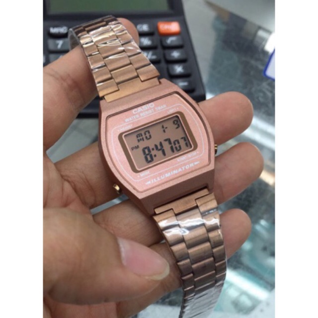 rose gold digital watches