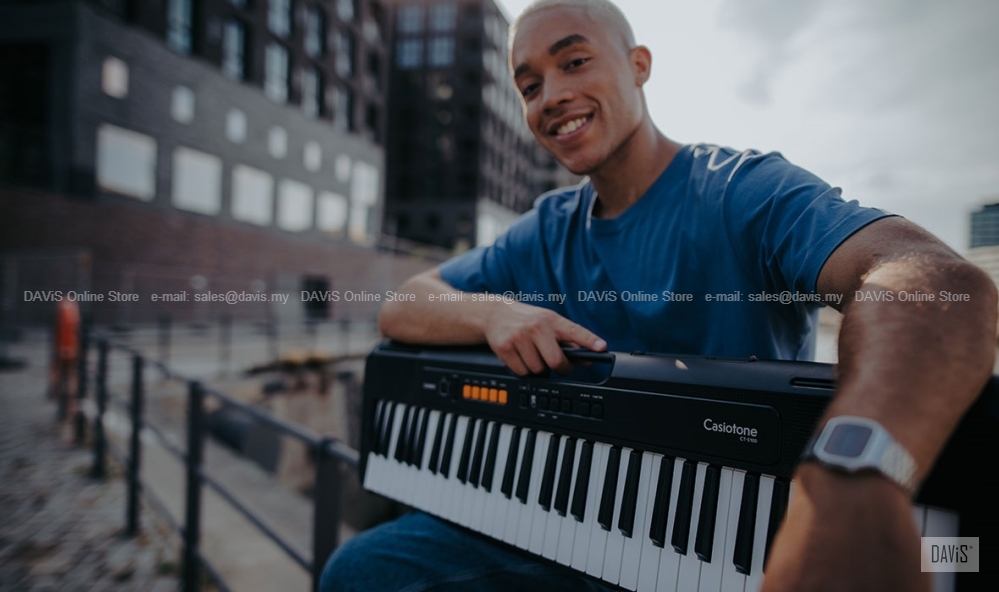 CASIO CT-S100 Portable Keyboard 61 Keys Built-in Tones Rhythms