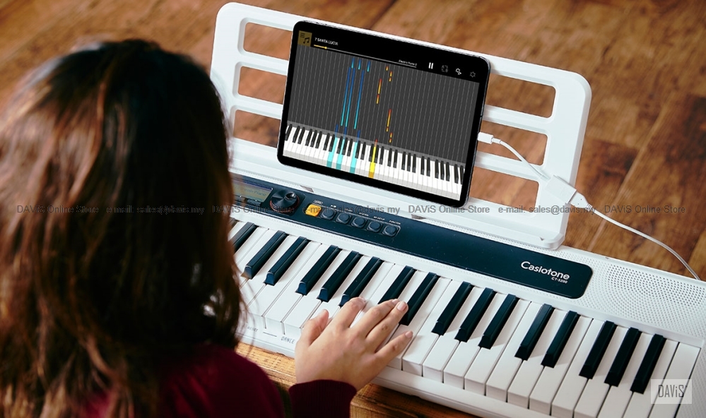 CASIO CT-S200 Portable Keyboard 61 Keys Dance Music Mode w/ Voice